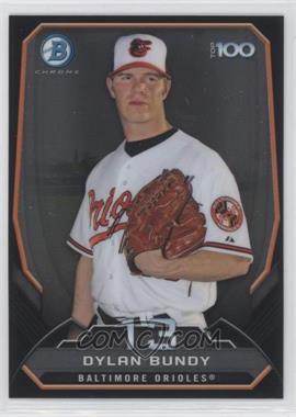 2014 Bowman - Bowman's Top 100 Prospects Chrome #BTP-13 - Dylan Bundy