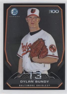 2014 Bowman - Bowman's Top 100 Prospects Chrome #BTP-13 - Dylan Bundy