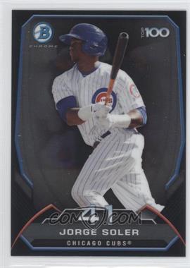 2014 Bowman - Bowman's Top 100 Prospects Chrome #BTP-41 - Jorge Soler