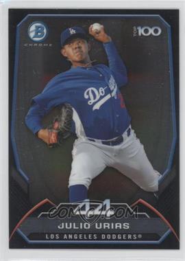 2014 Bowman - Bowman's Top 100 Prospects Chrome #BTP-44 - Julio Urias