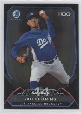 2014 Bowman - Bowman's Top 100 Prospects Chrome #BTP-44 - Julio Urias