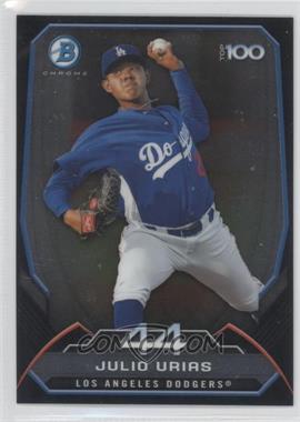 2014 Bowman - Bowman's Top 100 Prospects Chrome #BTP-44 - Julio Urias