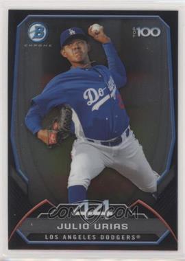 2014 Bowman - Bowman's Top 100 Prospects Chrome #BTP-44 - Julio Urias