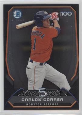 2014 Bowman - Bowman's Top 100 Prospects Chrome #BTP-5 - Carlos Correa