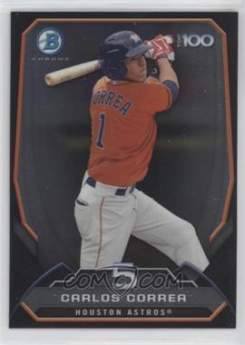 2014 Bowman - Bowman's Top 100 Prospects Chrome #BTP-5 - Carlos Correa