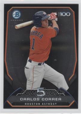 2014 Bowman - Bowman's Top 100 Prospects Chrome #BTP-5 - Carlos Correa