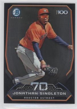 2014 Bowman - Bowman's Top 100 Prospects Chrome #BTP-70 - Jonathan Singleton