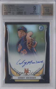 2014 Bowman - Prospect Autographs Chrome - Black Refractor #BCAP-CM - Casey Meisner /99 [BGS 9 MINT]