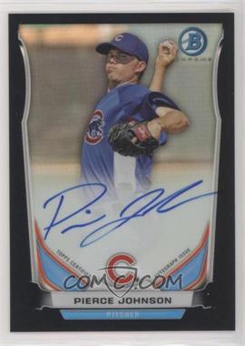 2014 Bowman - Prospect Autographs Chrome - Black Refractor #BCAP-PJ - Pierce Johnson /99