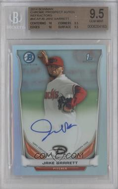 2014 Bowman - Prospect Autographs Chrome - Refractor #BCAP-JB - Jake Barrett /500 [BGS 9.5 GEM MINT]