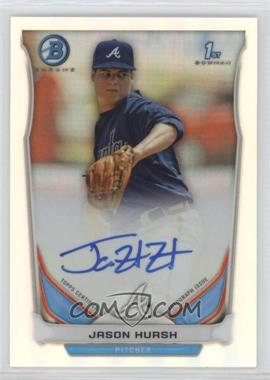 2014 Bowman - Prospect Autographs Chrome - Refractor #BCAP-JHU - Jason Hursh /500