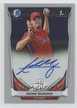 2014 Bowman - Prospect Autographs Chrome #BCAP-AM - Adam Morgan