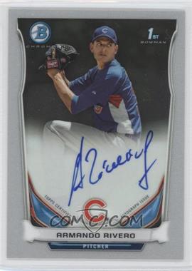 2014 Bowman - Prospect Autographs Chrome #BCAP-ARI - Armando Rivero