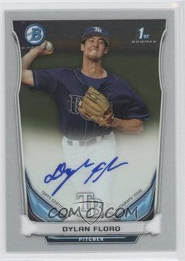 2014 Bowman - Prospect Autographs Chrome #BCAP-DF - Dylan Floro