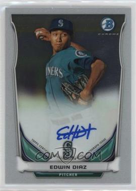 2014 Bowman - Prospect Autographs Chrome #BCAP-ED - Edwin Diaz