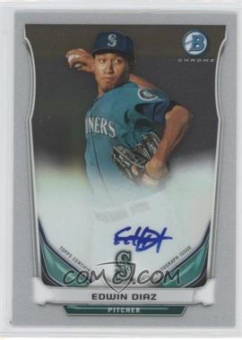 2014 Bowman - Prospect Autographs Chrome #BCAP-ED - Edwin Diaz