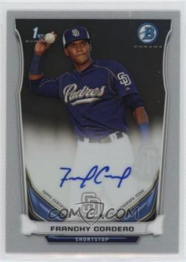 2014 Bowman - Prospect Autographs Chrome #BCAP-FC - Franchy Cordero