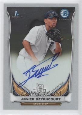 2014 Bowman - Prospect Autographs Chrome #BCAP-JBE - Javier Betancourt