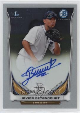 2014 Bowman - Prospect Autographs Chrome #BCAP-JBE - Javier Betancourt