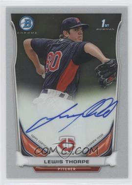 2014 Bowman - Prospect Autographs Chrome #BCAP-LT - Lewis Thorpe