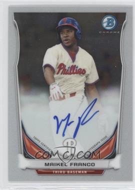 2014 Bowman - Prospect Autographs Chrome #BCAP-MF - Maikel Franco