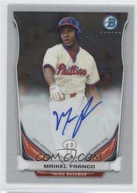 2014 Bowman - Prospect Autographs Chrome #BCAP-MF - Maikel Franco