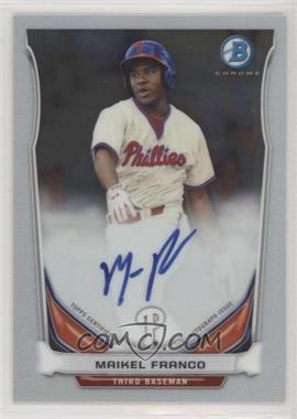 2014 Bowman - Prospect Autographs Chrome #BCAP-MF - Maikel Franco