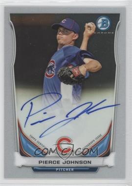 2014 Bowman - Prospect Autographs Chrome #BCAP-PJ - Pierce Johnson