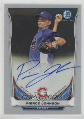 2014 Bowman - Prospect Autographs Chrome #BCAP-PJ - Pierce Johnson