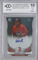 Wendell Rijo [BCCG 10 Mint or Better]