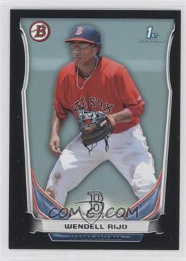 2014 Bowman - Prospects - Black #BP12 - Wendell Rijo /99