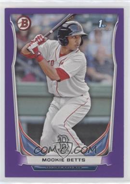 2014 Bowman - Prospects - Purple #BP109 - Mookie Betts