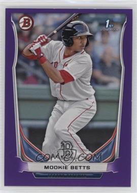 2014 Bowman - Prospects - Purple #BP109 - Mookie Betts