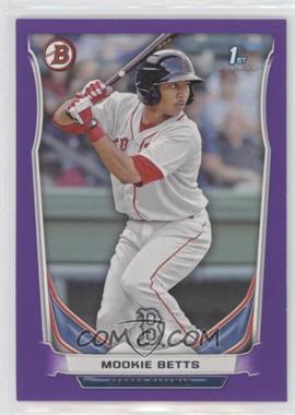 2014 Bowman - Prospects - Purple #BP109 - Mookie Betts