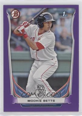 2014 Bowman - Prospects - Purple #BP109 - Mookie Betts