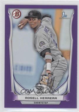 2014 Bowman - Prospects - Purple #BP4 - Rosell Herrera