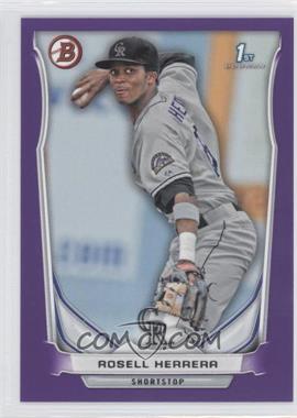 2014 Bowman - Prospects - Purple #BP4 - Rosell Herrera