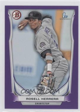 2014 Bowman - Prospects - Purple #BP4 - Rosell Herrera