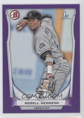 2014 Bowman - Prospects - Purple #BP4 - Rosell Herrera