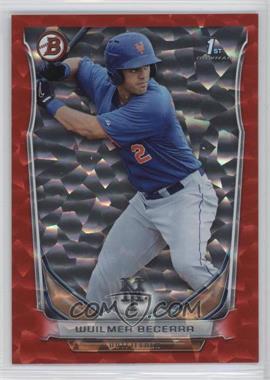 2014 Bowman - Prospects - Red Ice #BP96 - Wuilmer Becerra /25