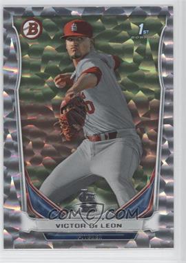 2014 Bowman - Prospects - Silver Ice #BP101 - Victor De Leon