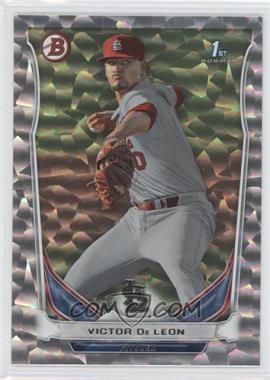 2014 Bowman - Prospects - Silver Ice #BP101 - Victor De Leon