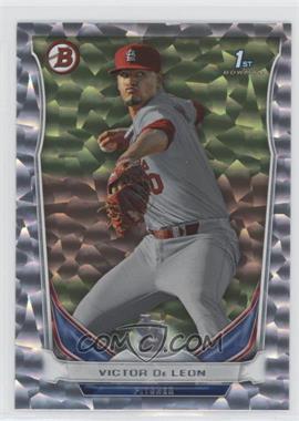 2014 Bowman - Prospects - Silver Ice #BP101 - Victor De Leon