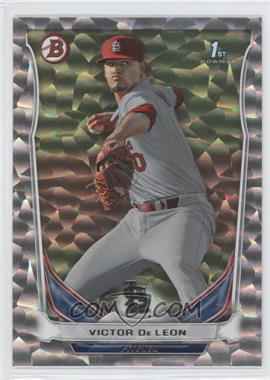 2014 Bowman - Prospects - Silver Ice #BP101 - Victor De Leon