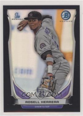 2014 Bowman - Prospects Chrome - Black Refractor #BCP4 - Rosell Herrera /99 [Noted]