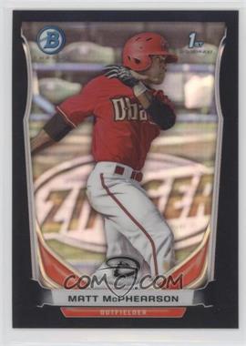 2014 Bowman - Prospects Chrome - Black Refractor #BCP55 - Matt McPhearson /99