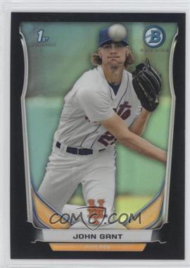 2014 Bowman - Prospects Chrome - Black Refractor #BCP74 - John Gant /99