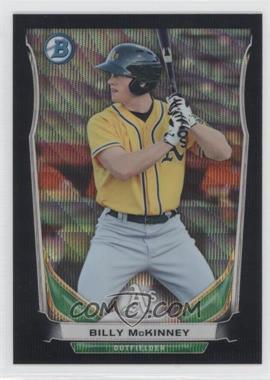 2014 Bowman - Prospects Chrome - Black Wave Refractor #BCP21 - Billy McKinney