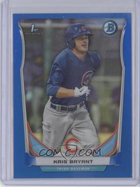 2014 Bowman - Prospects Chrome - Blue Refractor #BCP25 - Kris Bryant /250