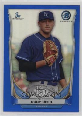 2014 Bowman - Prospects Chrome - Blue Refractor #BCP38 - Cody Reed /250